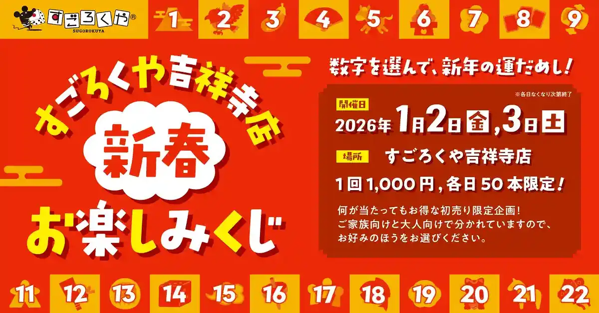 吉祥寺店の新春初売り