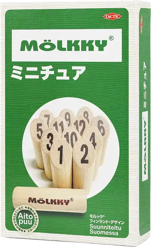 パッケージ:モルック ミニチュア