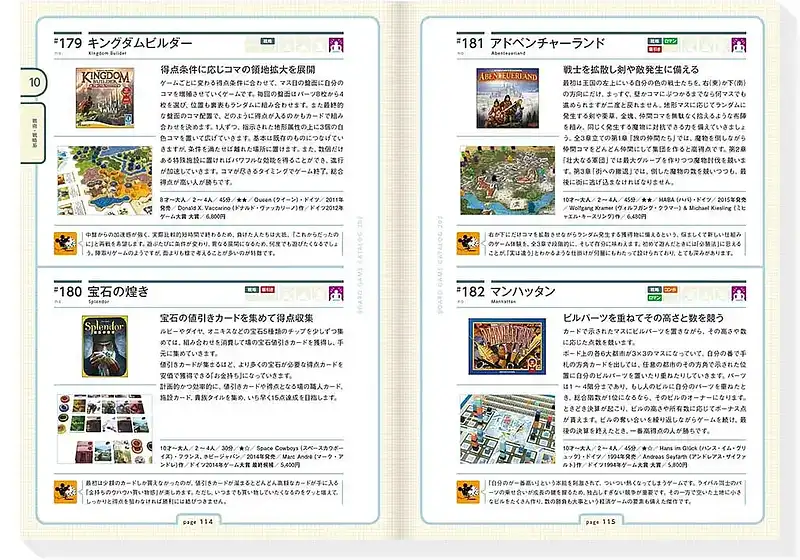 ボードゲームカタログ202の内容 4